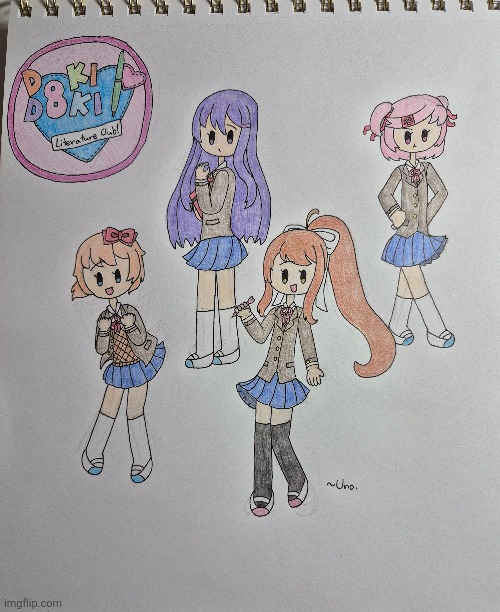 "Another DDLC rendition from you? Seriously?" Yes. | made w/ Imgflip meme maker