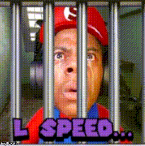 L Speed... | image tagged in l speed | made w/ Imgflip meme maker