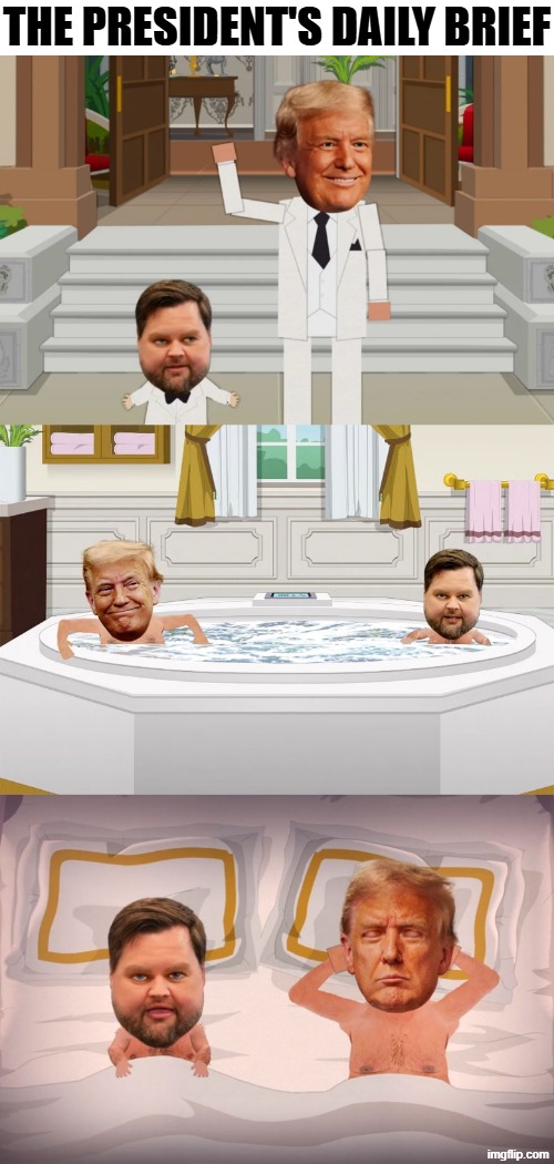 THE PDB | The President's Daily Brief | image tagged in donald trump,vice president,presidential alert,president,secret service,political meme | made w/ Imgflip meme maker