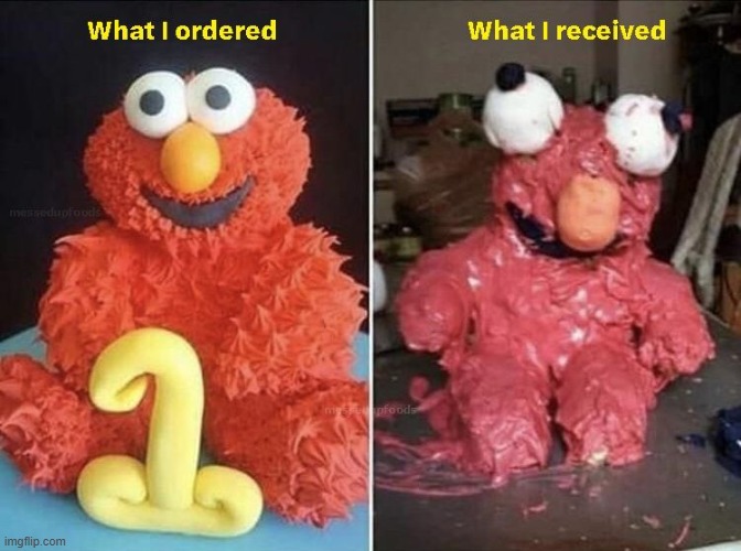 Elmo Cake | image tagged in 689513013_1284067237144342_5512496688074708934_n jpg | made w/ Imgflip meme maker