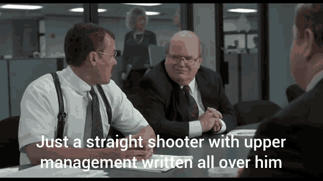 Upper Management Blank Meme Template