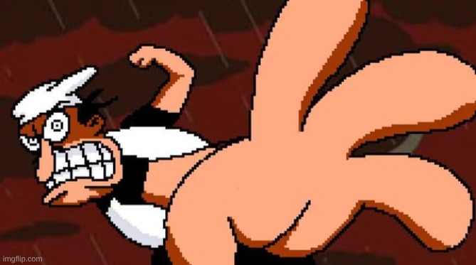 Peppino punching violently | image tagged in peppino punching violently | made w/ Imgflip meme maker