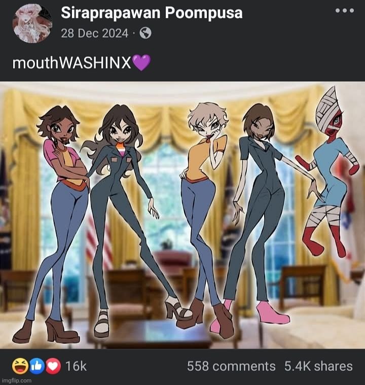 Im not into mouthwashing or winx, but this made me laugh too hard | made w/ Imgflip meme maker