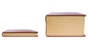 big book, little book (reversed) Blank Meme Template