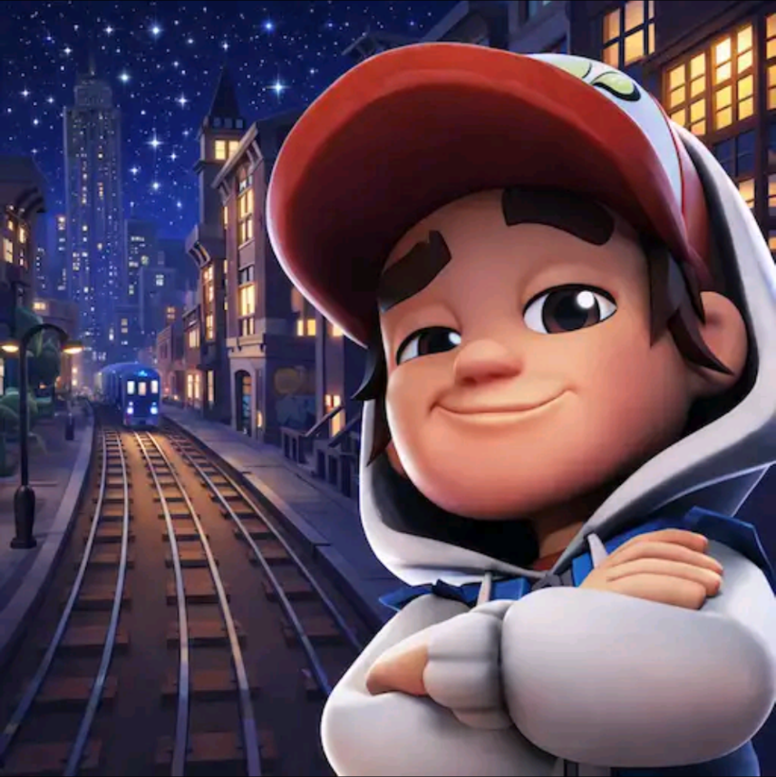 Subway Surfers Fella Blank Meme Template