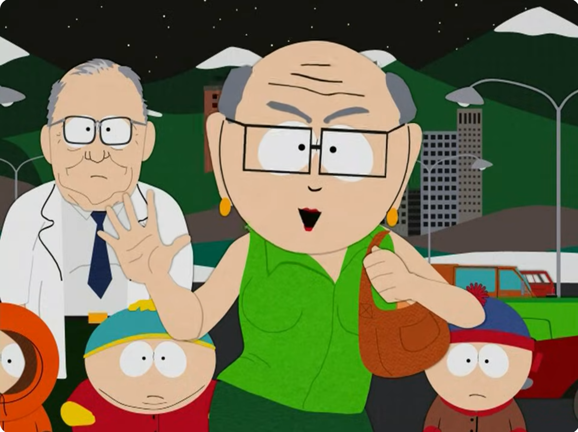 High Quality mrs garrison Blank Meme Template