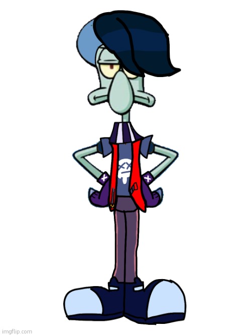 Squidward as Edgar | image tagged in squidward as edgar | made w/ Imgflip meme maker