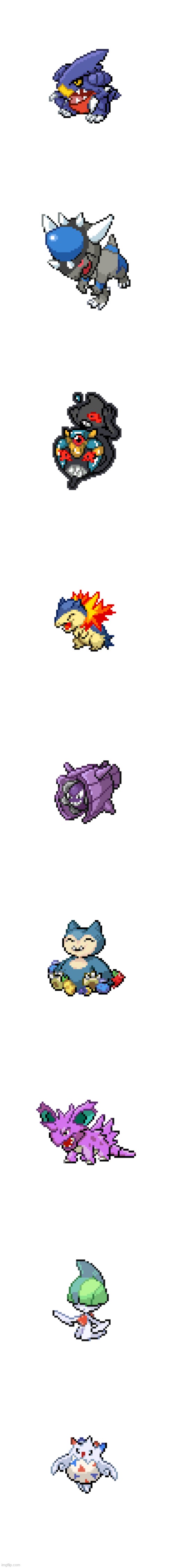 Random babified fully evolved Pokemon (fully evolved Pokemon fused with their unevolved forms) 2 | made w/ Imgflip meme maker