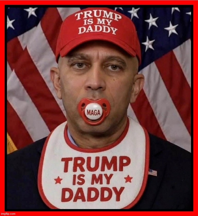 Hakeem Jeffries: Trump is my Daddy! | image tagged in stupid people be like,hakeem jeffries,who's your daddy,stupid liberals,full retard,special education | made w/ Imgflip meme maker