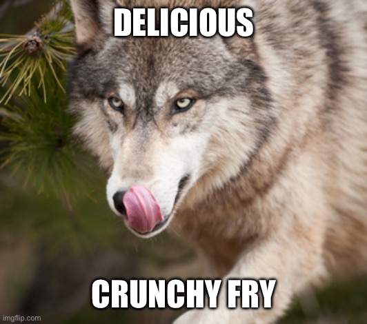 Delicious Crunchy fry | image tagged in yummy | made w/ Imgflip meme maker