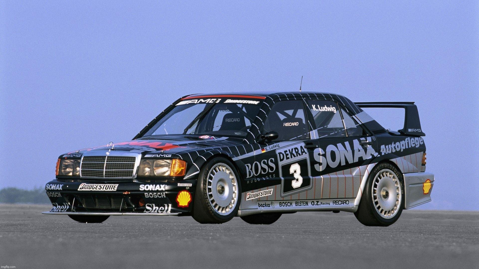 Mercedes-AMG 190E EVO II DTM | image tagged in mercedes-amg 190e evo ii dtm,mercedes,dtm | made w/ Imgflip meme maker