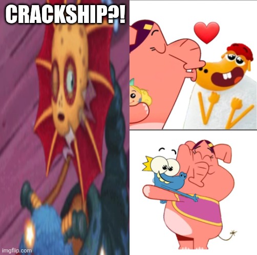 NO ONE IS SHIPPING THIS | Crackship?! | image tagged in no one is shipping this | made w/ Imgflip meme maker