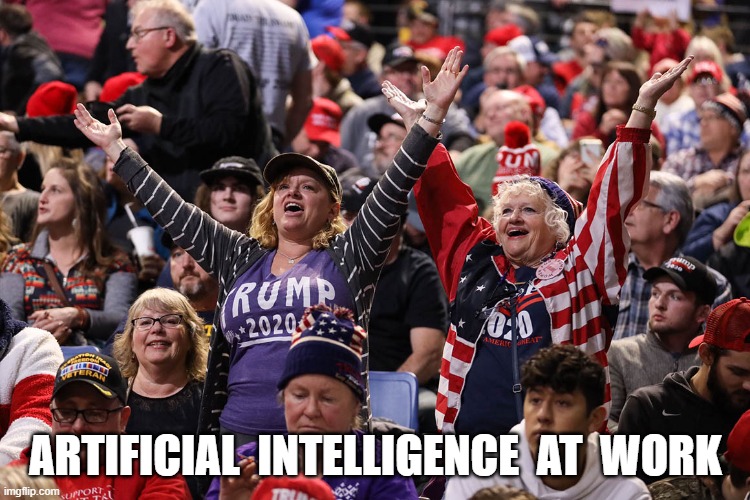 AltInt | artificial  intelligence  at  work | image tagged in magats jpg | made w/ Imgflip meme maker