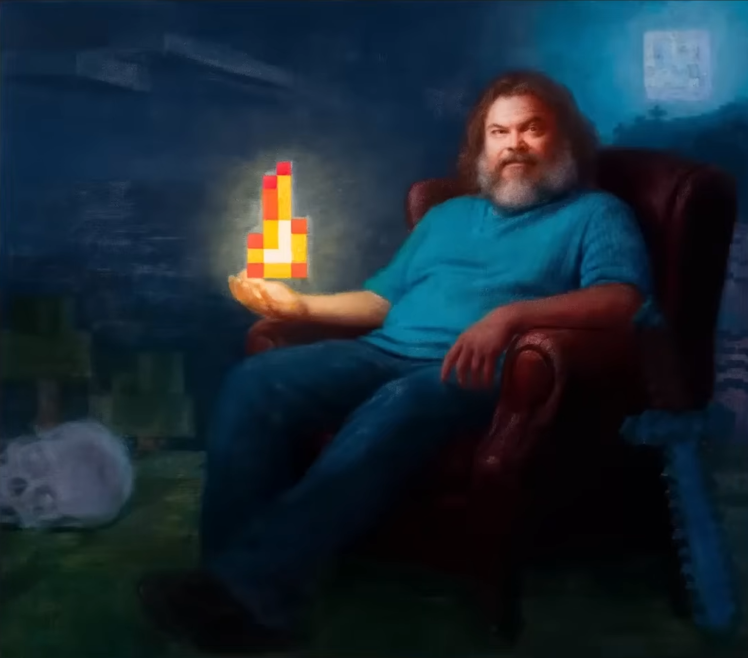 Jack Black Steve Blank Meme Template