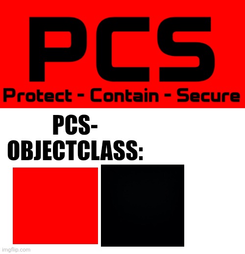PCS Foundation Label 3 Blank Meme Template
