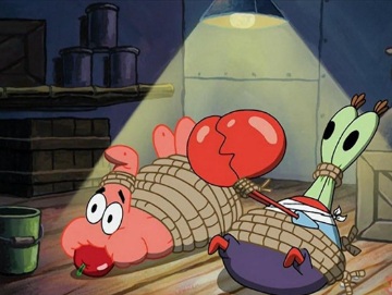 Krabs in bondage Blank Meme Template