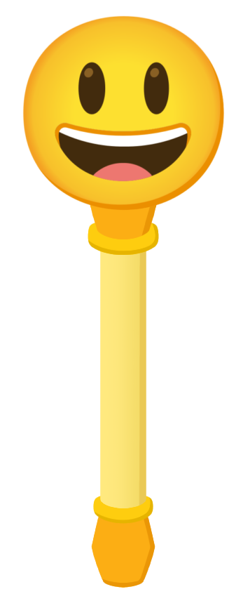 The Great Emojini's Wand Blank Meme Template