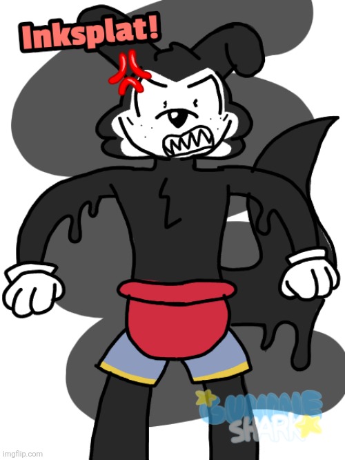 (for KoopaTheQuick) He's a little upset :3 | image tagged in fanart,drawing,art,oh wow are you actually reading these tags | made w/ Imgflip meme maker