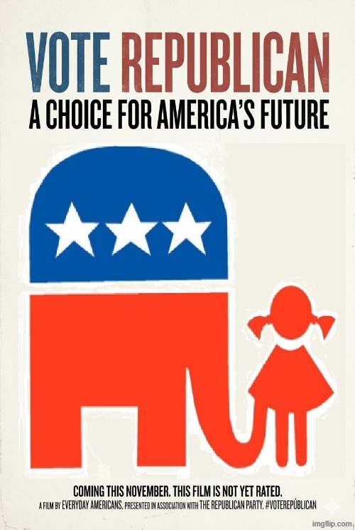 VOTE REPUBLICAN | image tagged in donald trump,jeffrey epstein,melania trump,republicans,republican,political meme | made w/ Imgflip meme maker
