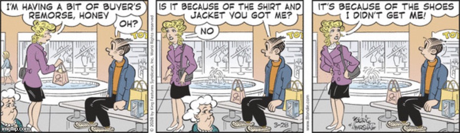 Blondie | image tagged in 3778077 gif,comics | made w/ Imgflip meme maker