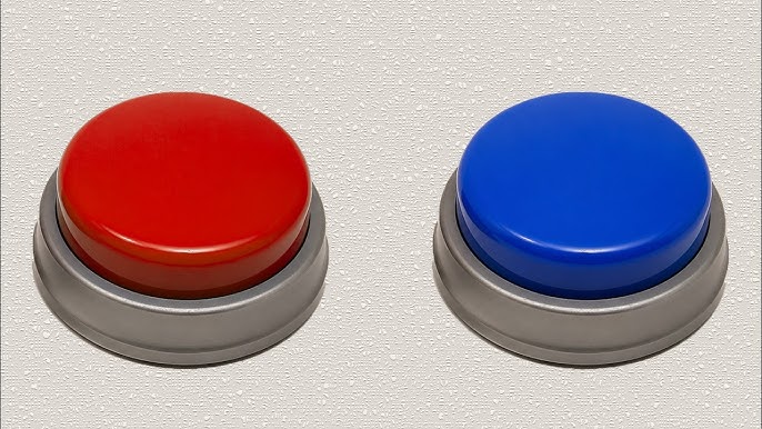 Red Button or Blue Button Blank Meme Template