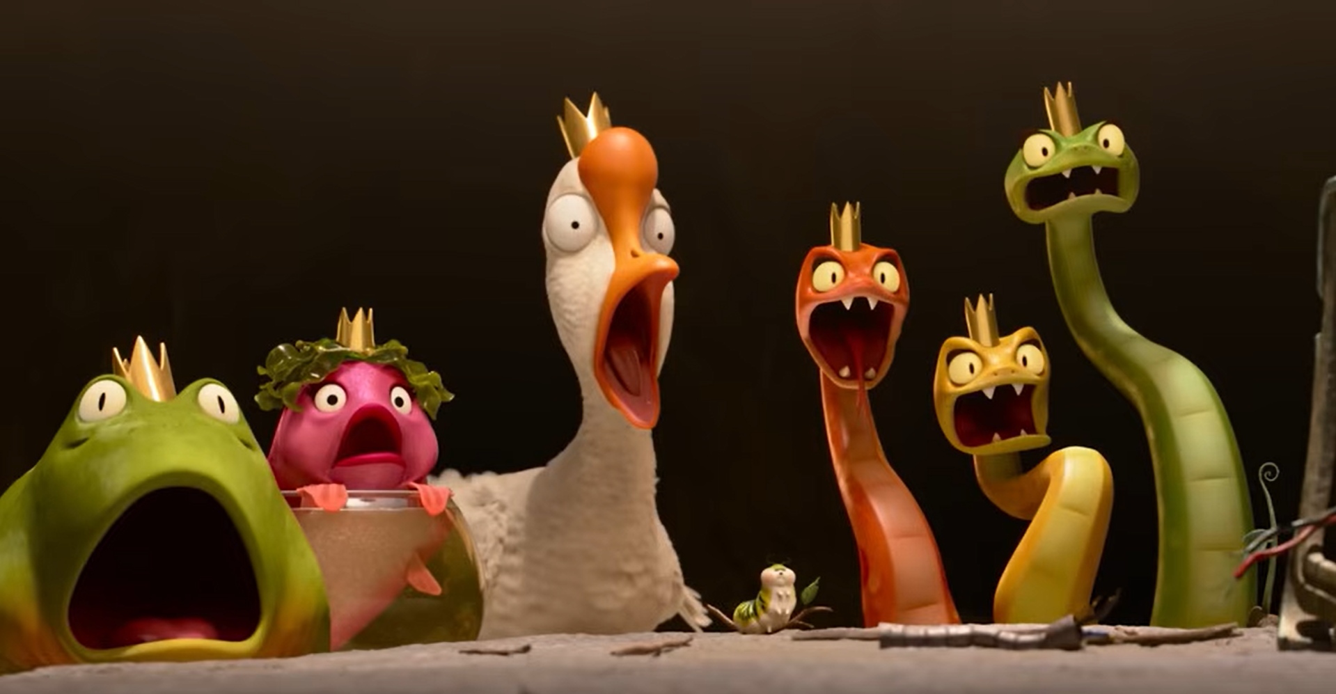 hoppers animal kings shocked Blank Meme Template
