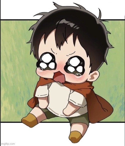 Heres a new template no need to thank me | image tagged in mori crying | made w/ Imgflip meme maker