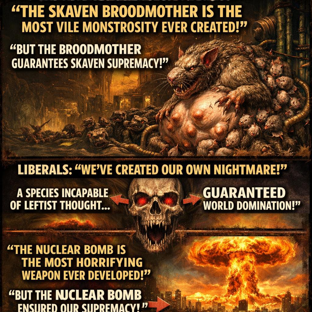 Skaven Broodmother Blank Meme Template
