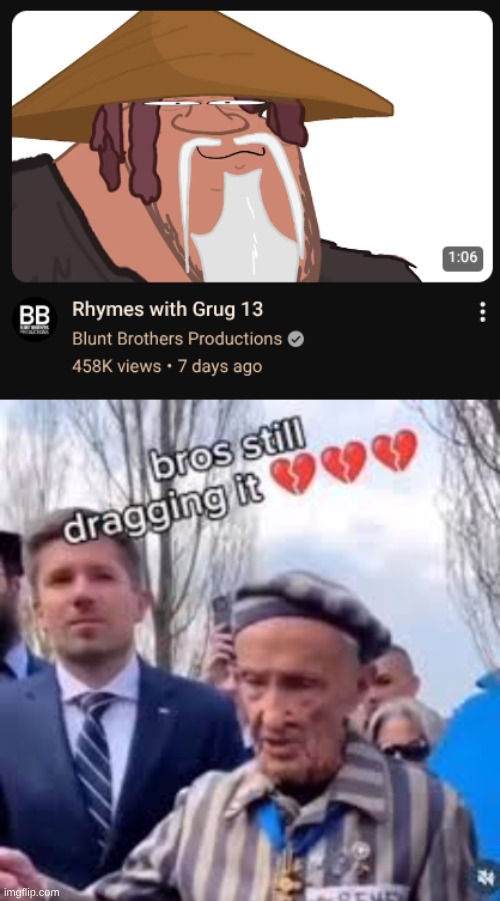 image tagged in bro's just dragging it now | made w/ Imgflip meme maker