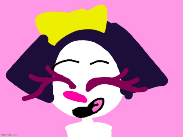 Olivia is happy! | image tagged in drawing | made w/ Imgflip meme maker
