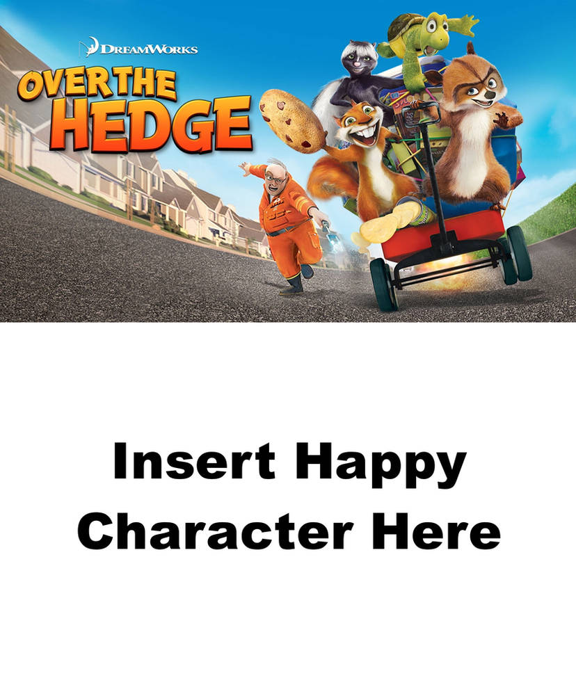 Who Loves Over The Hedge? Blank Meme Template