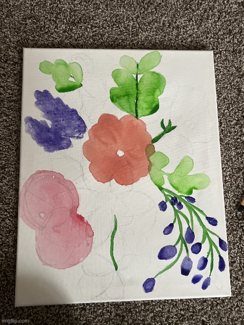 In doing a painting for my mom. What do you think? | image tagged in image jpg | made w/ Imgflip meme maker