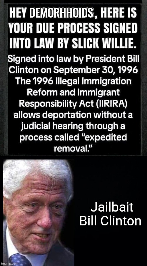 Jailbait Bill Deportation Blank Meme Template