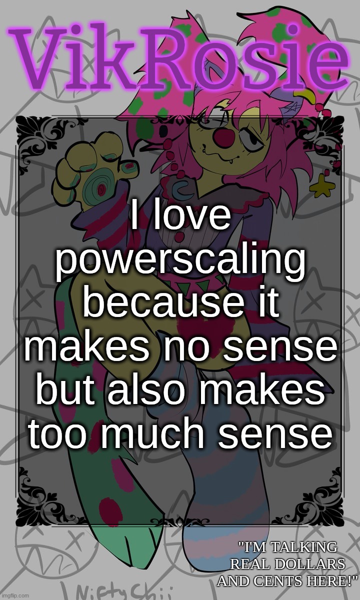 Annoying Orange is stronger than Gojo | I love powerscaling because it makes no sense but also makes too much sense | image tagged in rose's stomach book temp | made w/ Imgflip meme maker