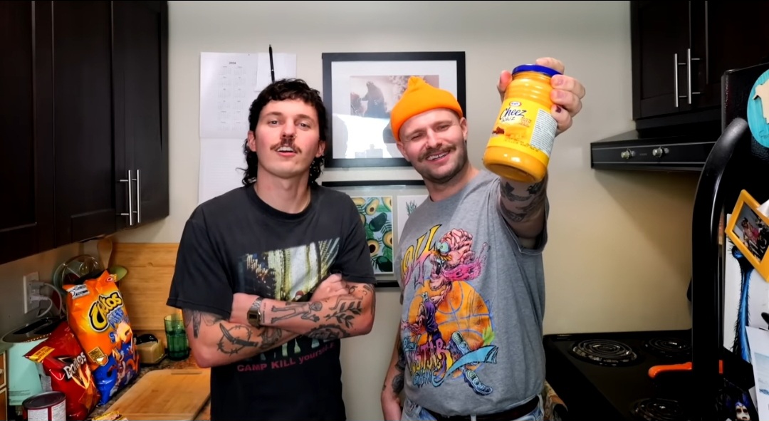 Jacob makes a cheesy surprise for his Bunky, Kurtis Blank Meme Template