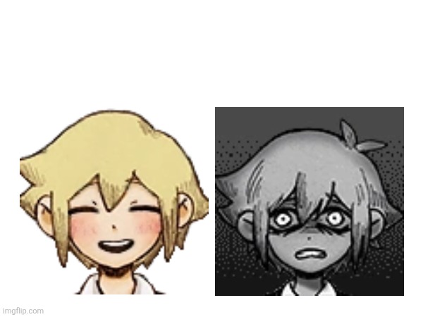 Happy then Scared Blank Meme Template
