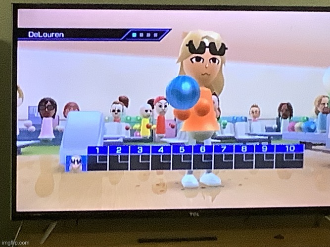 Delouren | image tagged in img_5233 jpeg,wii sports | made w/ Imgflip meme maker