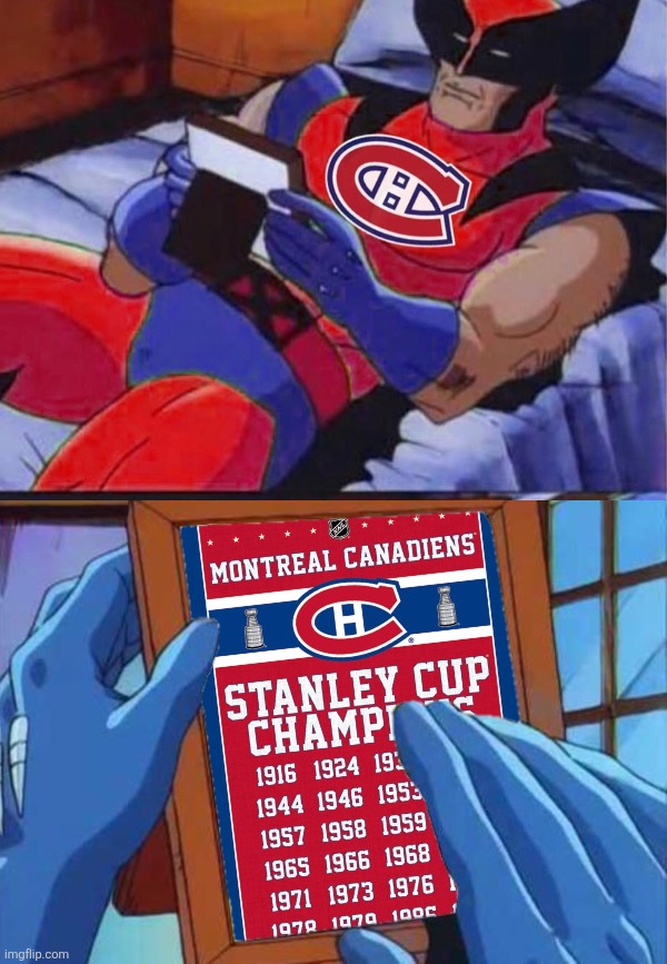 image tagged in wolverine remember,habs,je me souviens,montreal canadiens,hockey | made w/ Imgflip meme maker