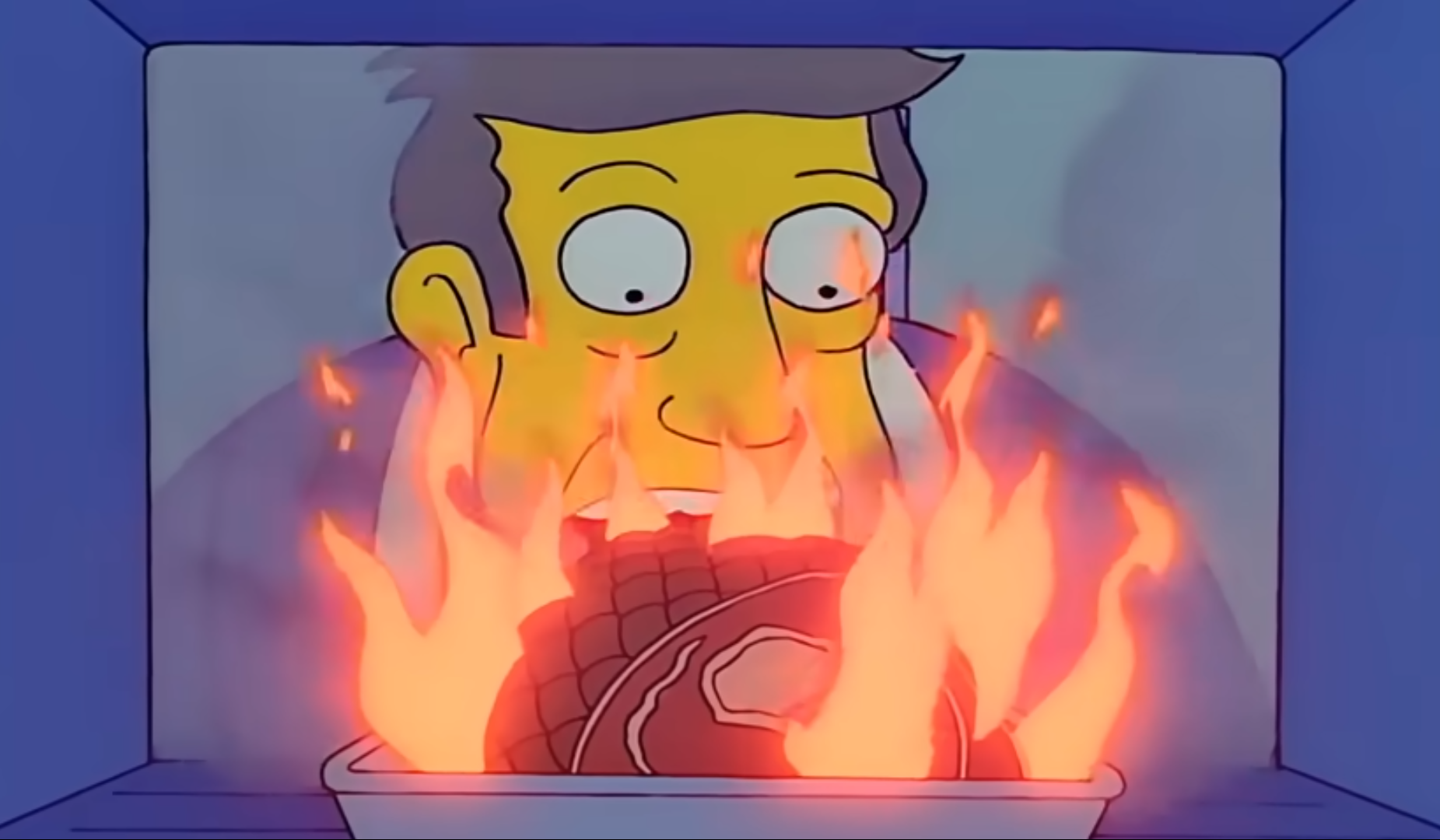 Burned ham skinner Blank Meme Template