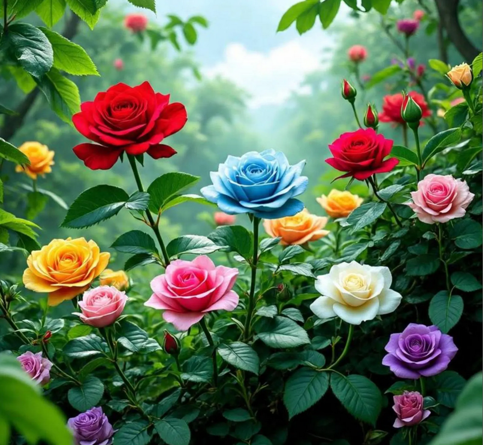 flowers Blank Meme Template