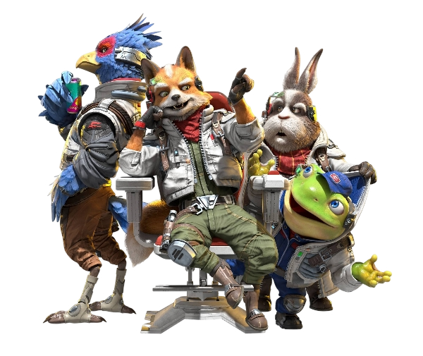 Realistic Star Fox Crew Blank Meme Template