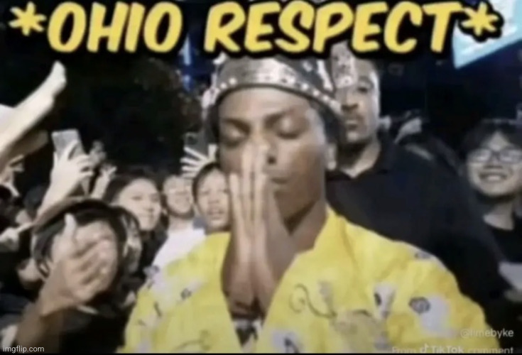 flick memeplugs day 11: https://imgflip.com/i/arfj0n https://imgflip.com/i/arfjhk | image tagged in ohio respect | made w/ Imgflip meme maker