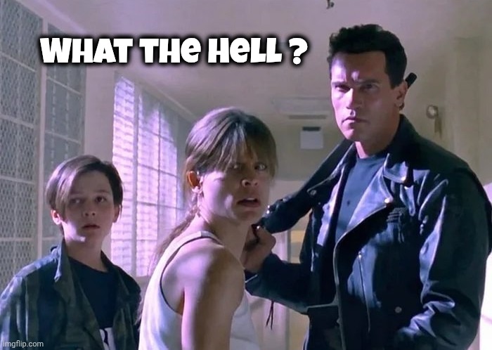 What the Hell ? | image tagged in old-but-not-obsolete-1778437071291 jpg | made w/ Imgflip meme maker