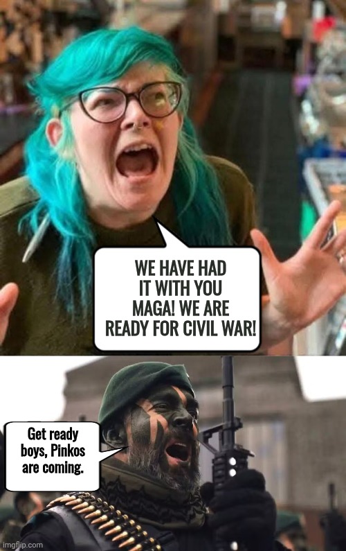 Wokester Civil War Blank Meme Template