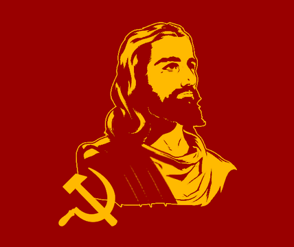 communist jesus Blank Meme Template