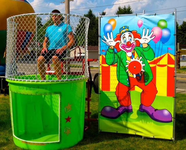 Dunk tank Blank Meme Template