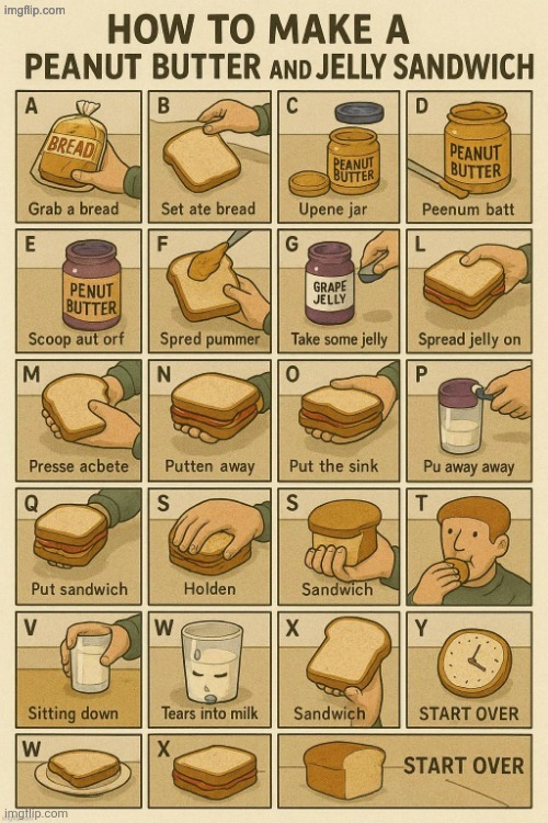 Tears into milk, anyone? | image tagged in ik it's,ai slop,but it's,funny | made w/ Imgflip meme maker
