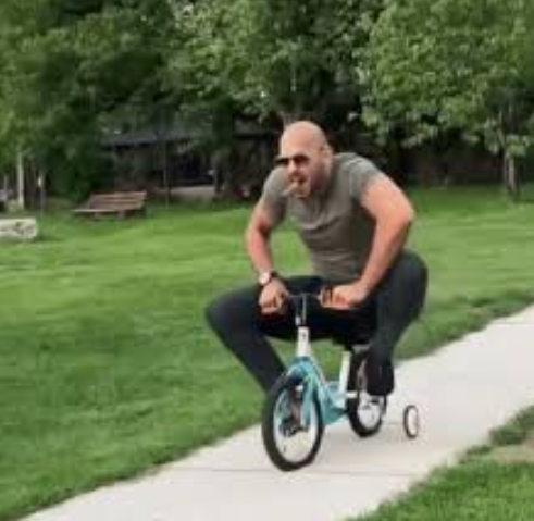 Andrew Tate bike Blank Meme Template