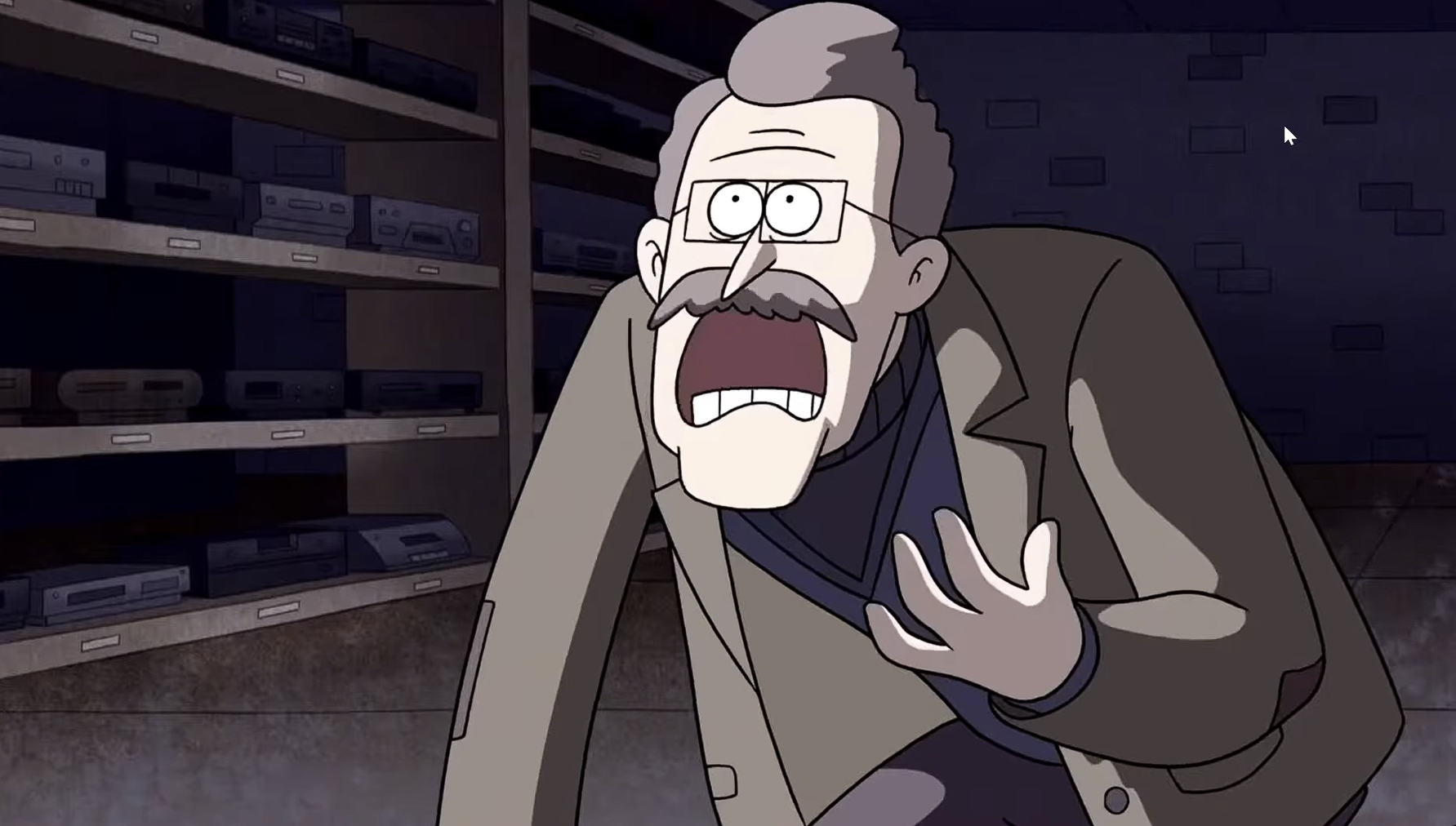 The prophecy Regular show Blank Meme Template