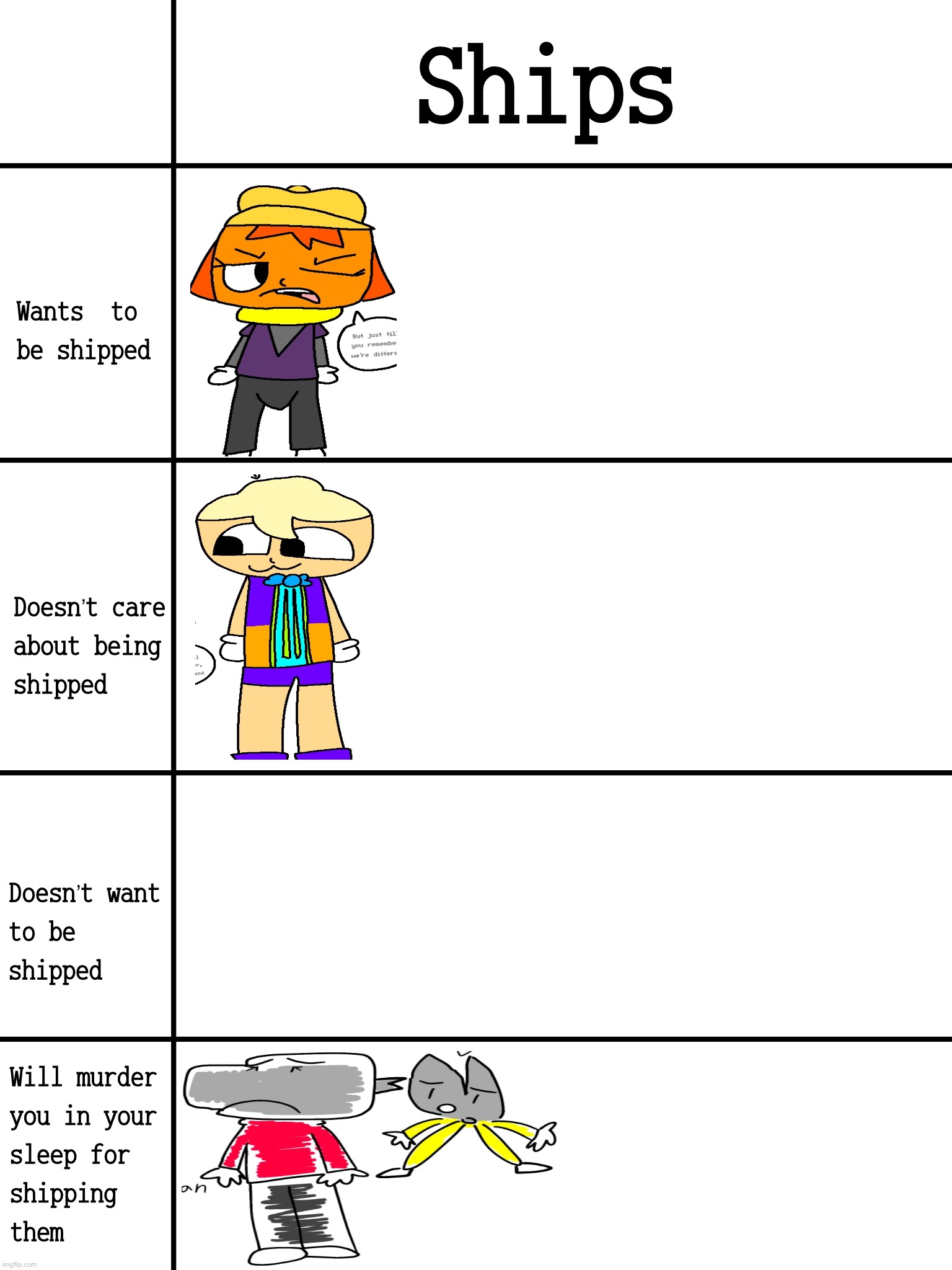 Random shit in my head | image tagged in ships alignment chart | made w/ Imgflip meme maker